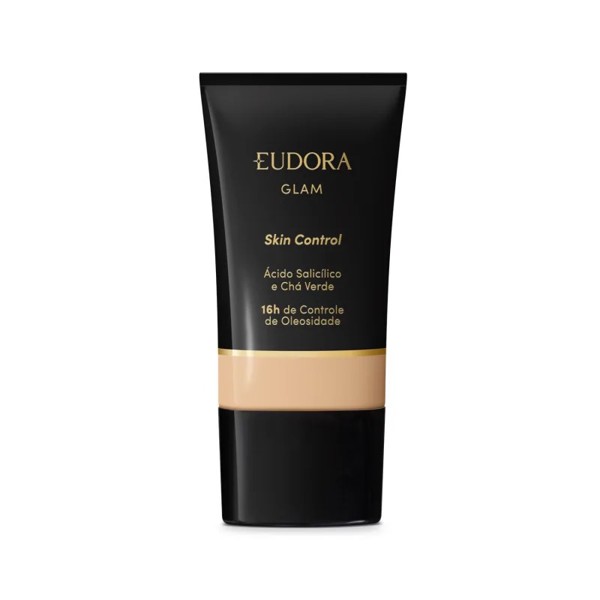 EUDORA GLAM BASE LIQUIDA SKIN CONTROL EFEITO MATE COR 05 30ML