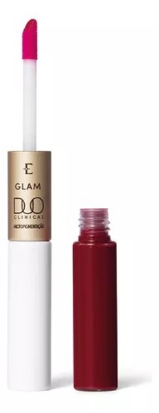 EUDORA GLAM BATOM DUO CLINICAL VERMELHO IMPRESCINDIVEL 3,5G