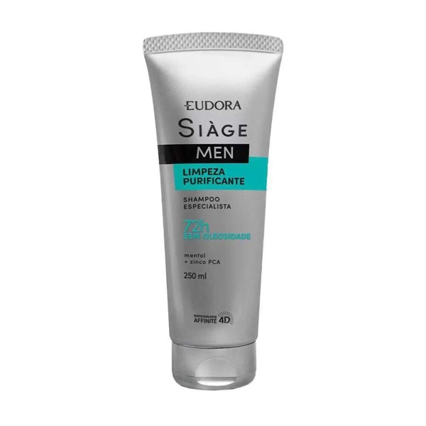 EUDORA SIAGE MEN SHAMPOO LIMPEZA PURIFICANTE 250ML