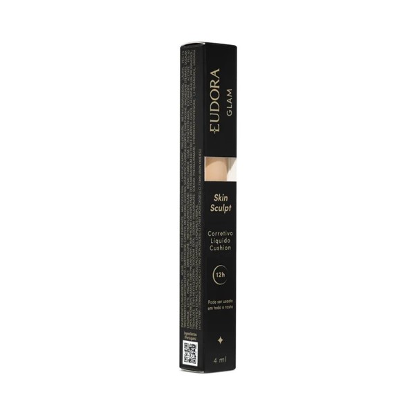 EUDORA GLAM SKIN SCULPT CORRETIVO LIQUIDO CUSHION COR 15 4ML
