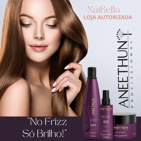 ANEETHUN NO FRIZZ BLINDAGEM ANTIUMIDADE LEAVE IN SELANTE 120ML