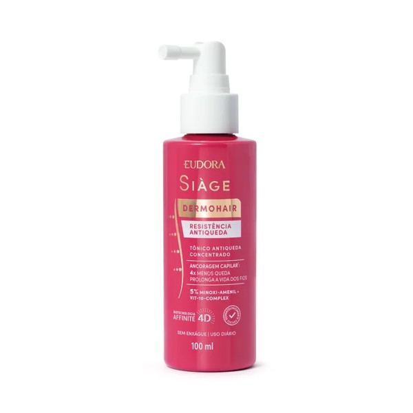 EUDORA SIAGE DERMOHAIR TONICO ANTIQUEDA CONCENTRADO 100ML