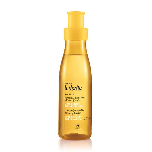 NATURA TODODIA SPRAY CORPORAL LIMAO SICILIANO E FLOR DE GARDENIA 200ML