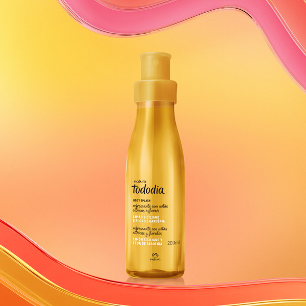 NATURA TODODIA SPRAY CORPORAL LIMAO SICILIANO E FLOR DE GARDENIA 200ML