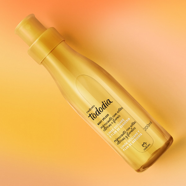 NATURA TODODIA SPRAY CORPORAL LIMAO SICILIANO E FLOR DE GARDENIA 200ML