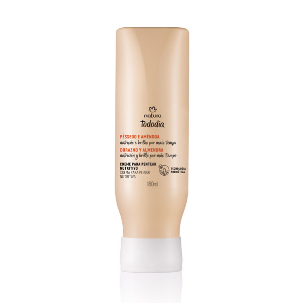 NATURA TODODIA PESSEGO E AMENDOAS CREME PARA PENTEAR NUTRITIVO 180ML