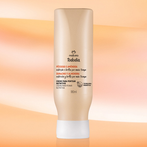 NATURA TODODIA PESSEGO E AMENDOAS CREME PARA PENTEAR NUTRITIVO 180ML
