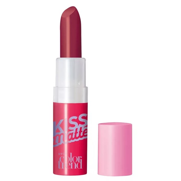 AVON COLOR TREND BATOM KISS MATTE BATIDA DE VINHO 3,6G