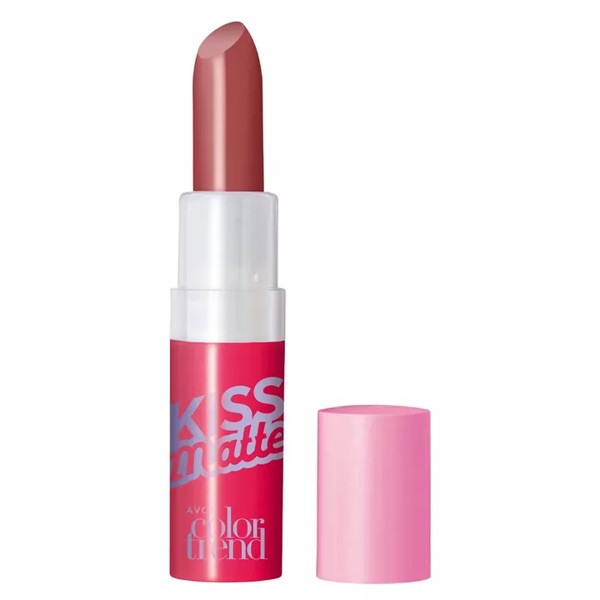 AVON COLOR TREND BATOM KISS MATTE SE JOGA NO ROSA 3,6G