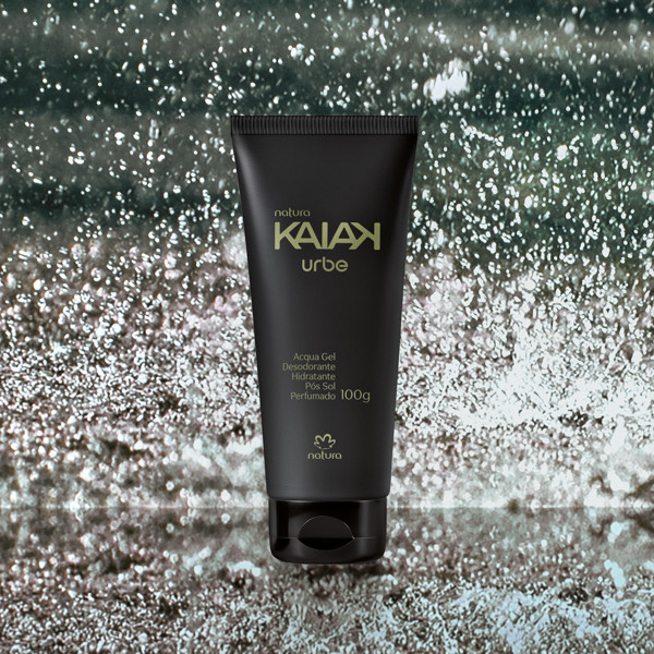 NATURA KAIAK URBE ACQUA GEL DESODORANTE HIDRATANTE POS SOL PERFUMADO 100G