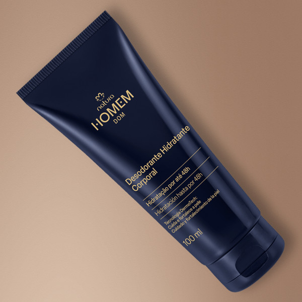 NATURA HOMEM DOM DESODORANTE HIDRATANTE CORPORAL 100ML