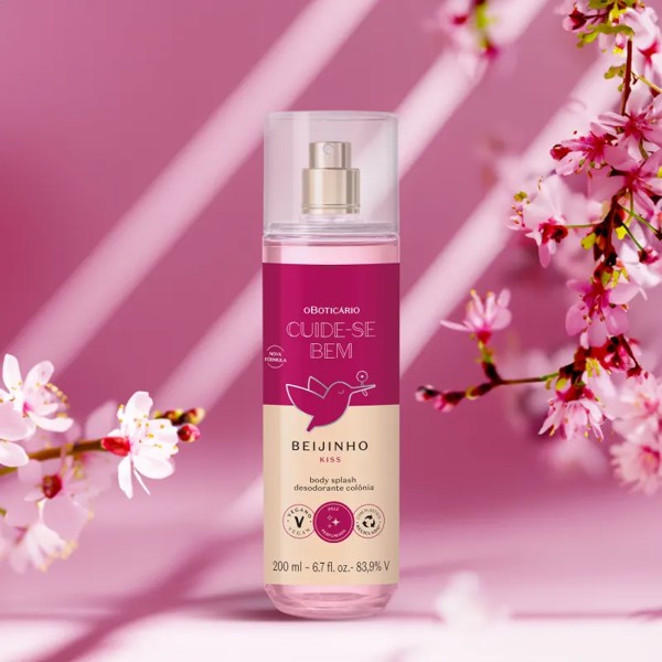 O BOTICARIO CUIDE SE BEM BEIJINHO BODY SPLASH DESODORANTE COLONIA 200ML