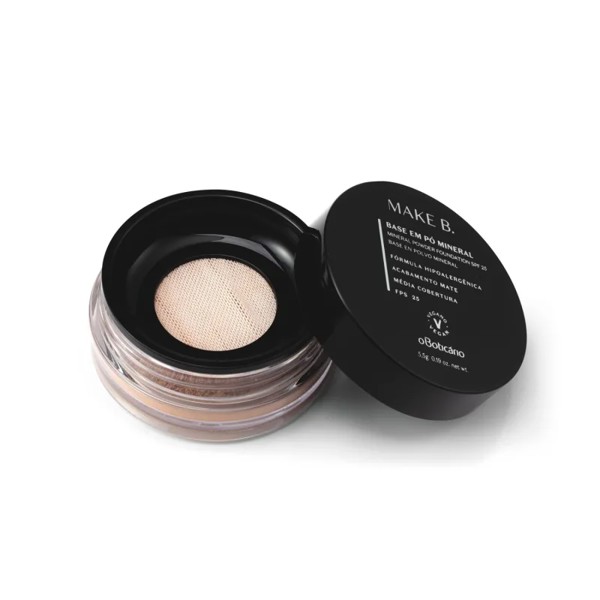 O BOTICARIO MAKE B. BASE PO MINERAL FPS25 COR 50 5,5G