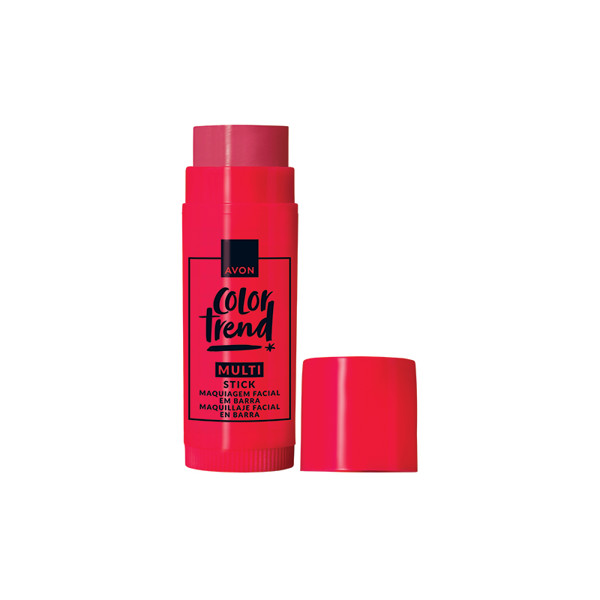 AVON COLOR TREND MULTI STICK MAQUIAGEM EM BASTAO ROSE POP 6,5G