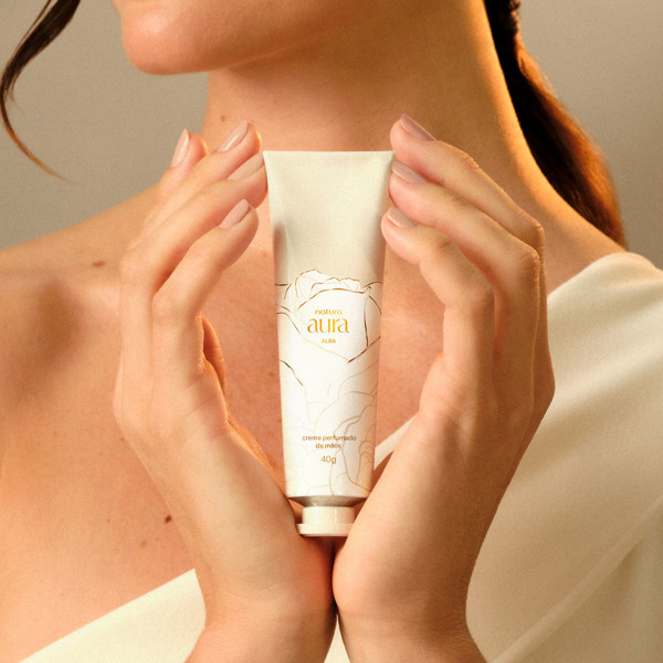 NATURA AURA ALBA PERFUMADO CREME PARA AS MAOS 40G
