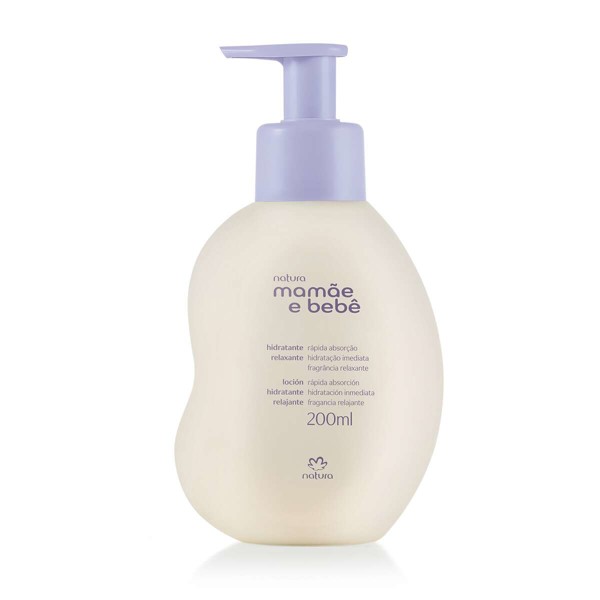 NATURA MAMAE E BEBE LOÇÃO HIDRATANTE RELAXANTE 200ML