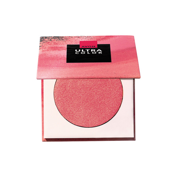 AVON ULTRA COLOR BLUSH EM PO CORAL ILUMINADO 8G