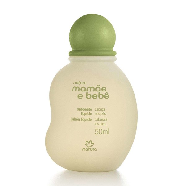 NATURA MAMAE E BEBE SABONETE LIQUIDO 50ML