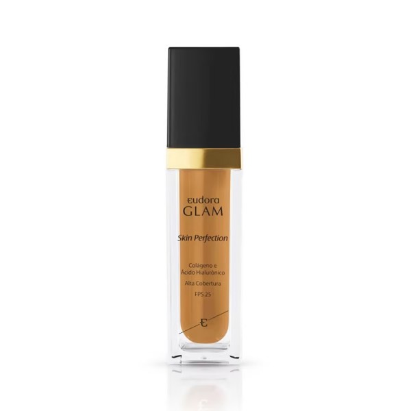 EUDORA GLAM BASE LIQUIDA COLAGENO E HIALURONICO FPS25 COR70 30ML