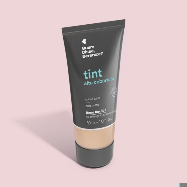 QUEM DISSE BERENICE BASE TINT ALTA COBERTURA COR 120N 30ML