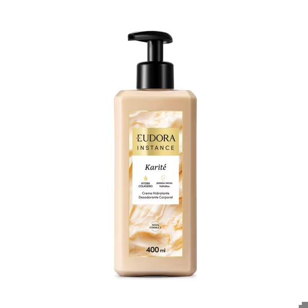 EUDORA INSTANCE HIDRATANTE CORPORAL  KARITE 400ML