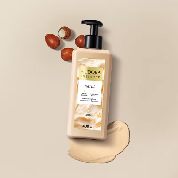 EUDORA INSTANCE HIDRATANTE CORPORAL  KARITE 400ML