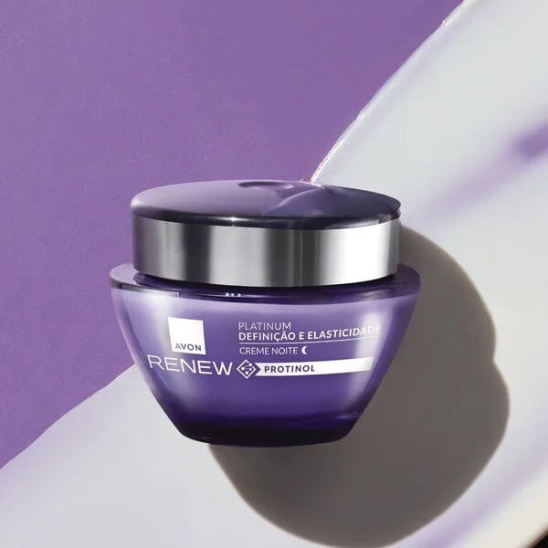 AVON RENEW PLATINUM CREME NOITE 55+ 50G