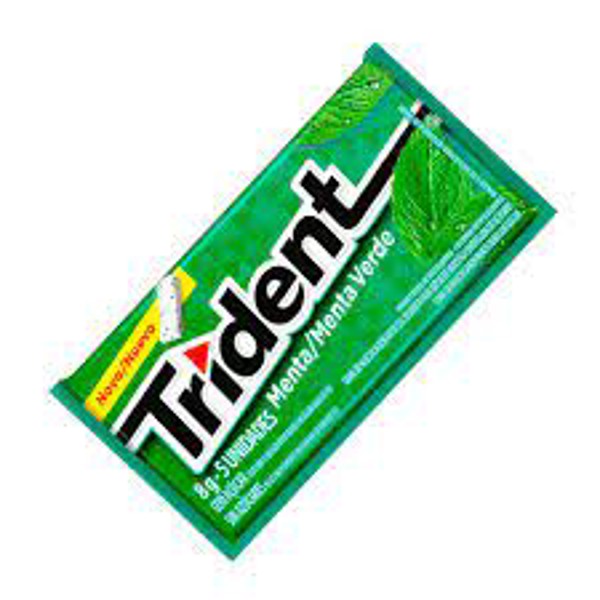 TRIDENT MENTA/MENTA VERDE S/ACUCAR 8G