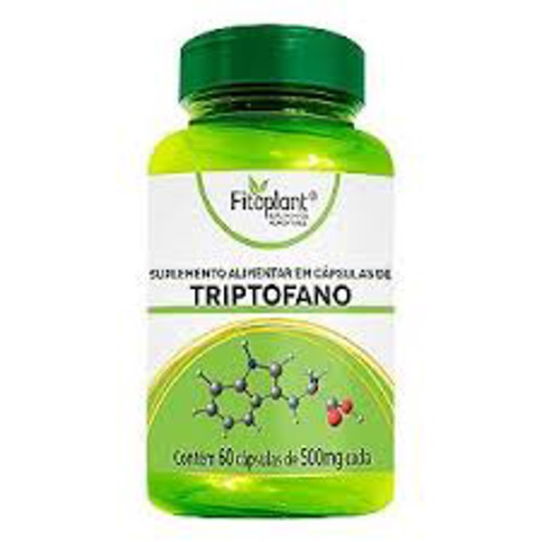 TRIPTOFANO 600MG 60CAPS - FITOPLANT