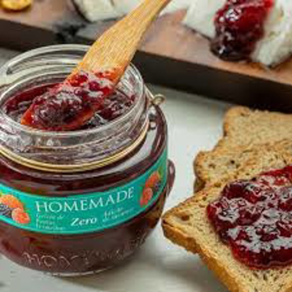 GELEIA HOMEMADE DIET FRUTAS VERMELHAS  250GR