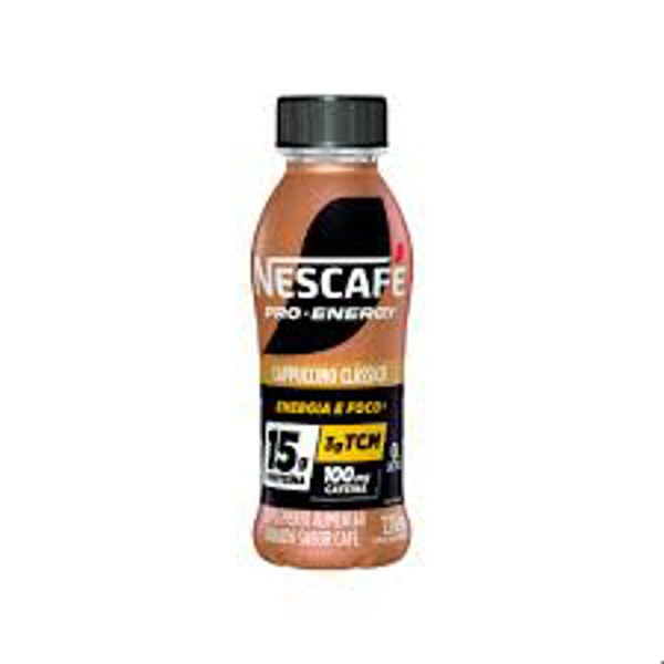 NESCAFE PRO-ENERGY 15% PROT. ZERO LAC. CAPPUCCINO  270ML