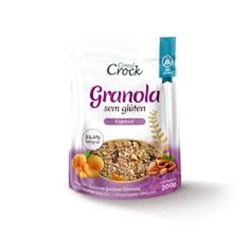 GRANOLA SEM GLUTEN ESPECIAL 200G - CEREAL CROCK