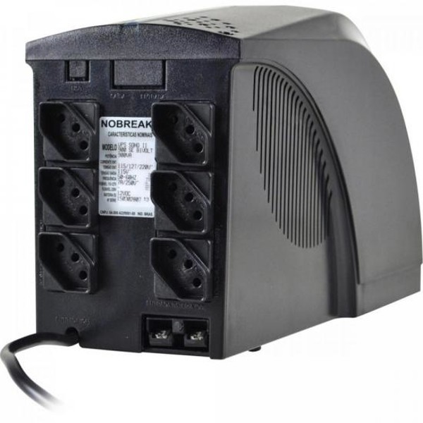 Nobreak UPS 800VA Soho II Preto TS SHARA