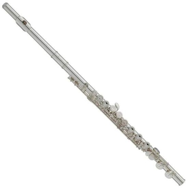 Flauta Yamaha YFL-212 Transversal Soprano C Prata