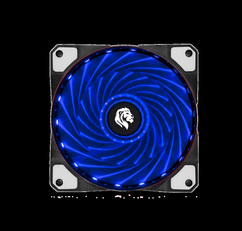 Cooler P/ Gabinete Hayom 120mm Led Azul - Fc1300