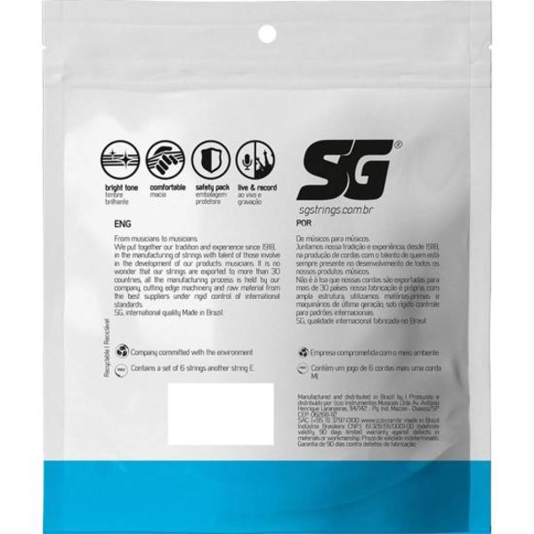 Encordoamento Para Guitarra .011 Medium SG