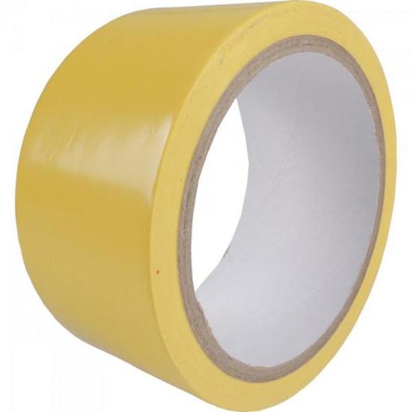 Fita Demarcação de Solo 48mm X 14m Amarela BRASFORT