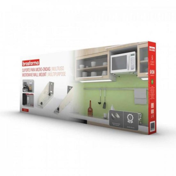 Suporte Para Forno Micro-ondas Brasforma SBR 5.0 Branco