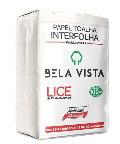 Papel Inter PCT 20x20- 1000fls | Boa Vista LICE