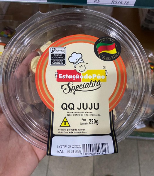 Biscoito QQ de Juju 220g | Specialità
