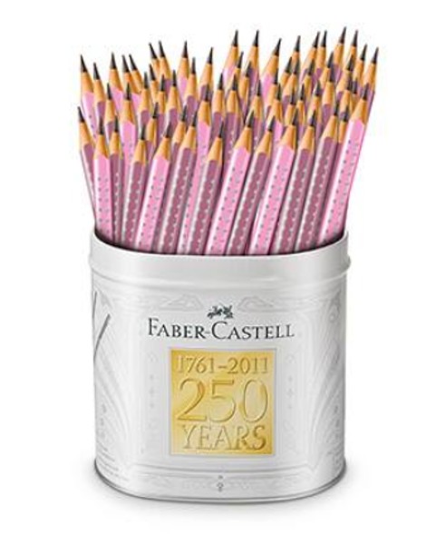 Lápis Preto n.2 Lata Mix - Caixa c/ 144 UNIDADES | Faber Castell
