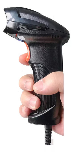 Leitor Código De Barras Com fio USB Laser 1D EAN Goldensky