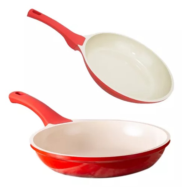 FRIGIDEIRA 24CM COOK&CHEF VERMELHO 9512 R.00365