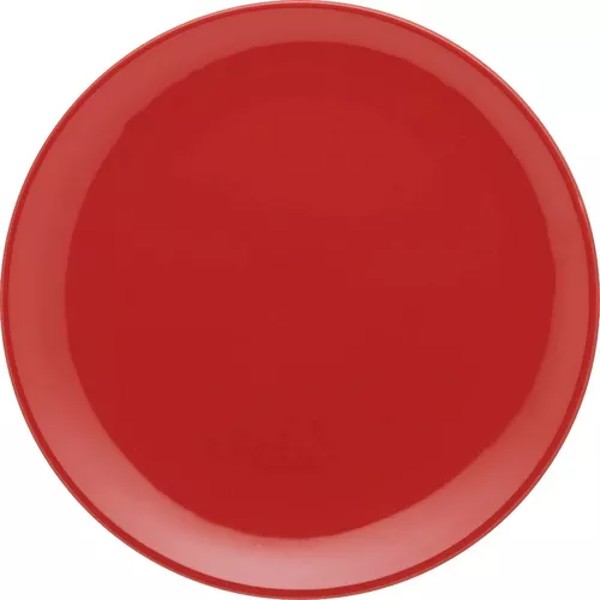 PRATO CERAMICA RASO 26CM VERMELHO OXFORD R.00436
