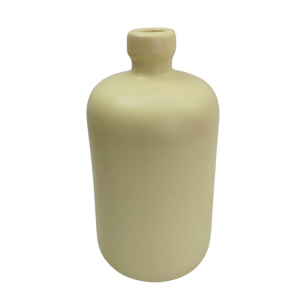 VASO CERAMICA BICO GARRAFA AMARELO 865 R.00561