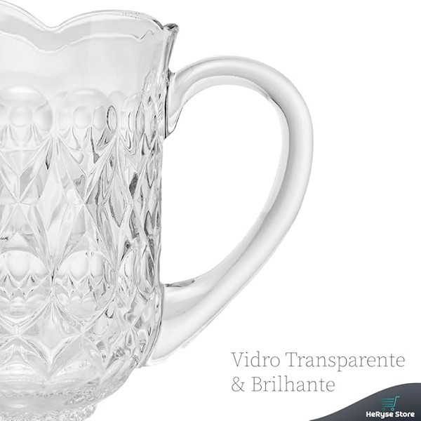 JARRA DE VIDRO NAPOLES 1,5L 16215 R.00835