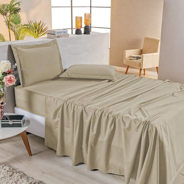 JOGO DE CAMA KING 3 PC 300 FIOS PERCAL MAYA 50968 R.00246