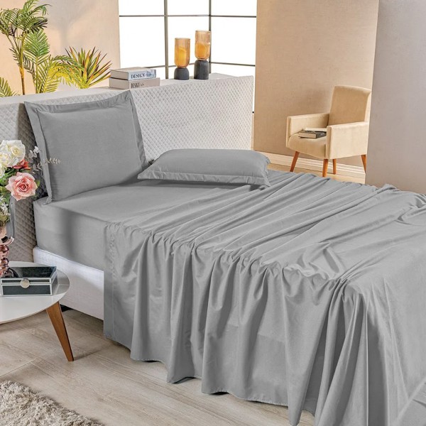 JOGO DE CAMA KING 3 PC 300 FIOS PERCAL MAYA 50968 R.00246