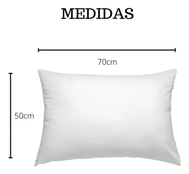 TRAVESSEIRO 50X70CM MICRO COTTON SUP MEDIO A VACUO SORTIDO R.00609