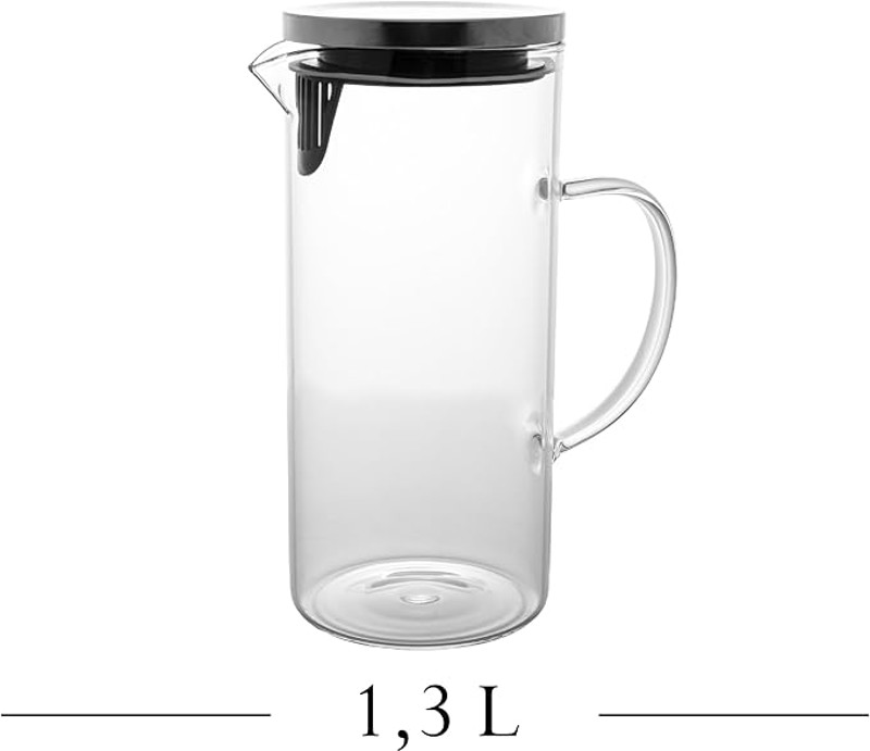 JARRA VIDRO COM TAMPA 1,4L R.01391